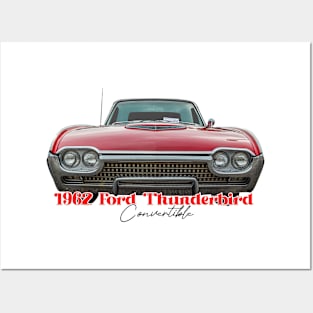 1962 Ford Thunderbird Convertible Posters and Art